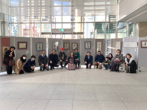山西書道教室展二日目