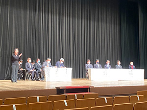 高校再編説明会