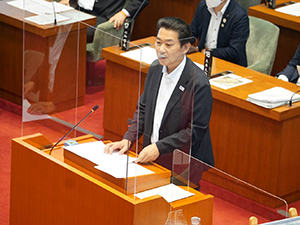 一般質問登壇