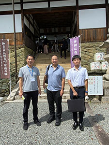 陸奥宗光伯と和歌山名刹三社参り