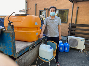 断水への対応