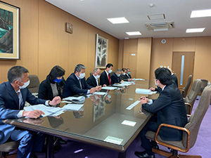新型コロナ感染症の感染拡大に対する飲食業への支援の要請