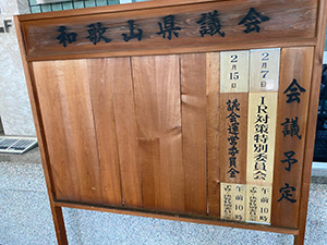 IR対策特別委員会