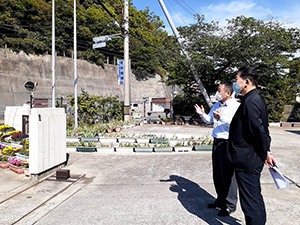 加太中学校の授業