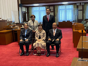県議会開会