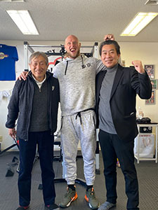 プロレスラーのディラン・ジェイムスさん