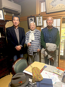 落合莞爾先生と歴史談義