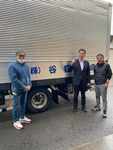 支援物資搬送