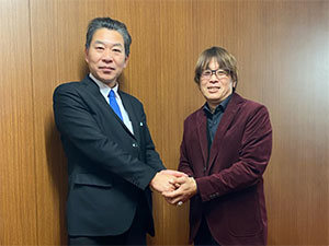 羅布陽介さんと一緒に