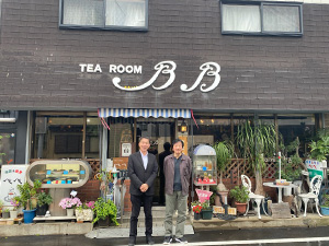 スペースアート池下章裕さんと懇談