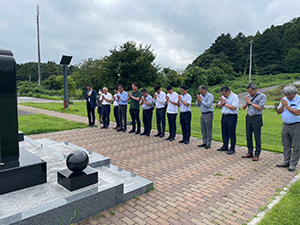 福島県被災地視察
