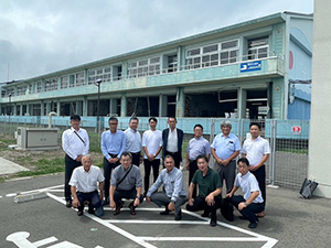 福島県被災地視察