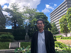 陸奥宗光外務大臣の銅像