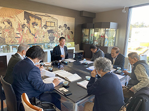 チャーター便に関する会議