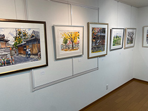 枡本敏水彩画展