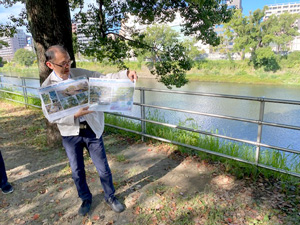 白川「緑の区間」視察