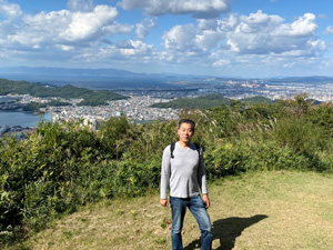 秋のウォーキング 名草山