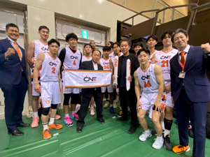 �o�X�P�b�g�{�[���`�[�� ONELYS wakayama�̎���