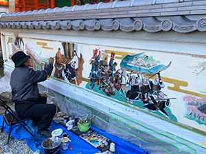 紀三井寺「春子稲荷」絵画制作