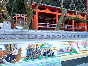 紀三井寺「春子稲荷」絵画制作