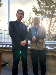 落合莞爾先生宅訪問