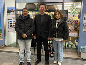 台湾の画家劉さん