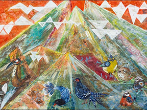 台湾の画家劉さん