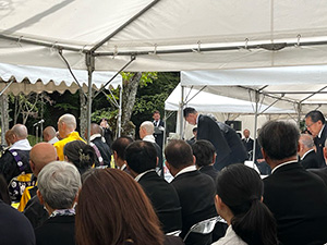 高野山奥之院 昭和殉難者法務死追悼・年次法要