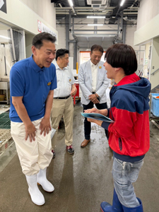 和歌山市中央卸売市場 訪問