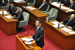 一般質問二日目